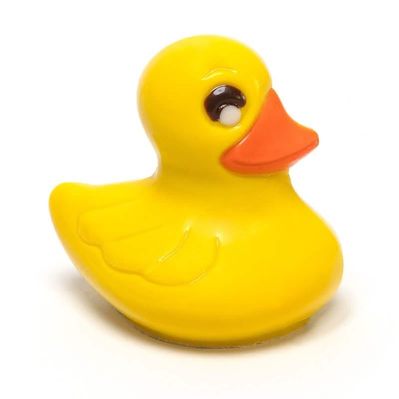 Duck L (yellow) 300 Grs - The Belgian Chocolate Makers