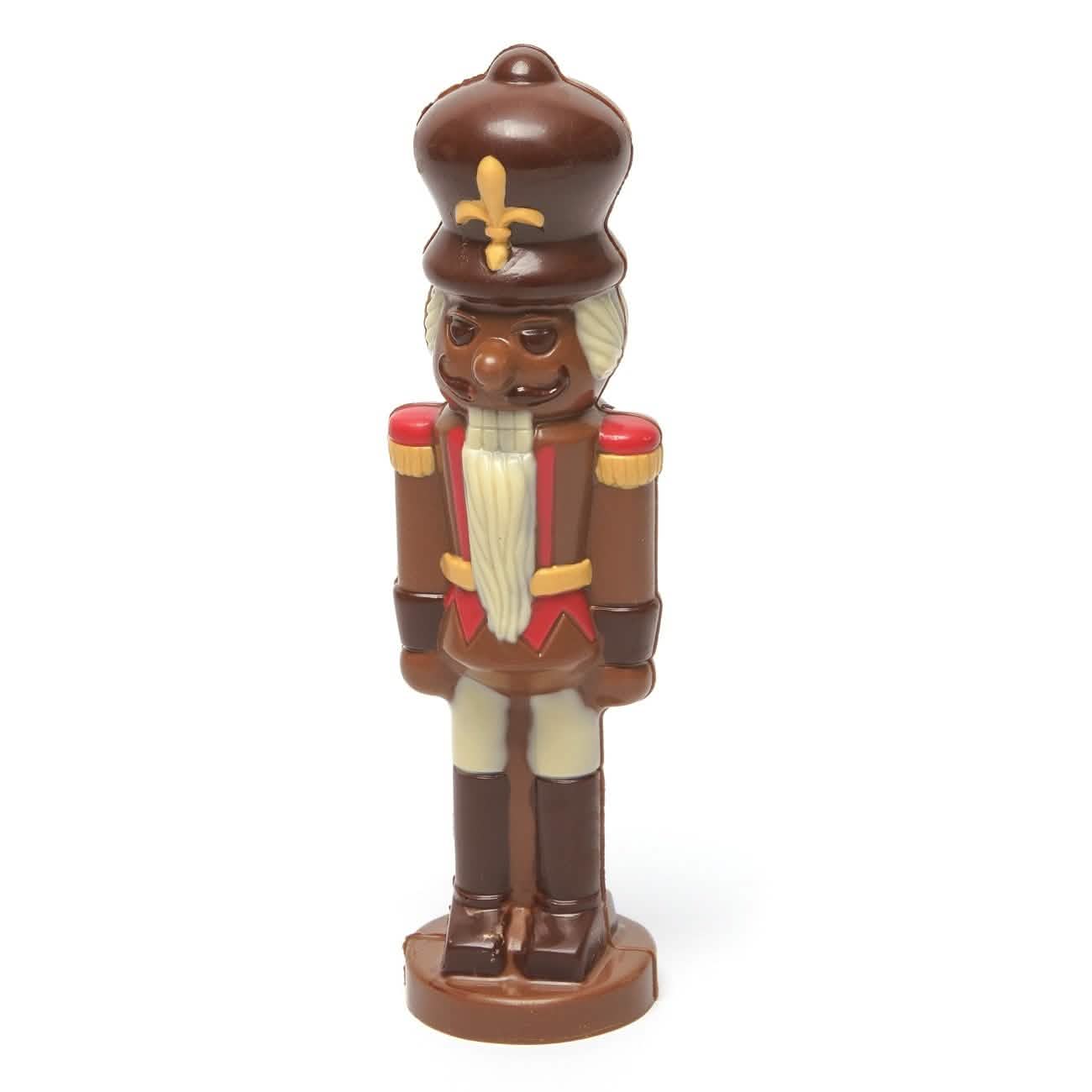 Christmas nutcracker soldier 230 Grs (milk) - The Belgian Chocolate Makers