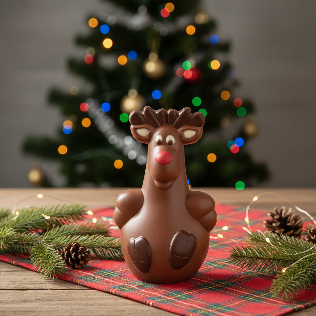 Milk chocolate Rudolph 80g