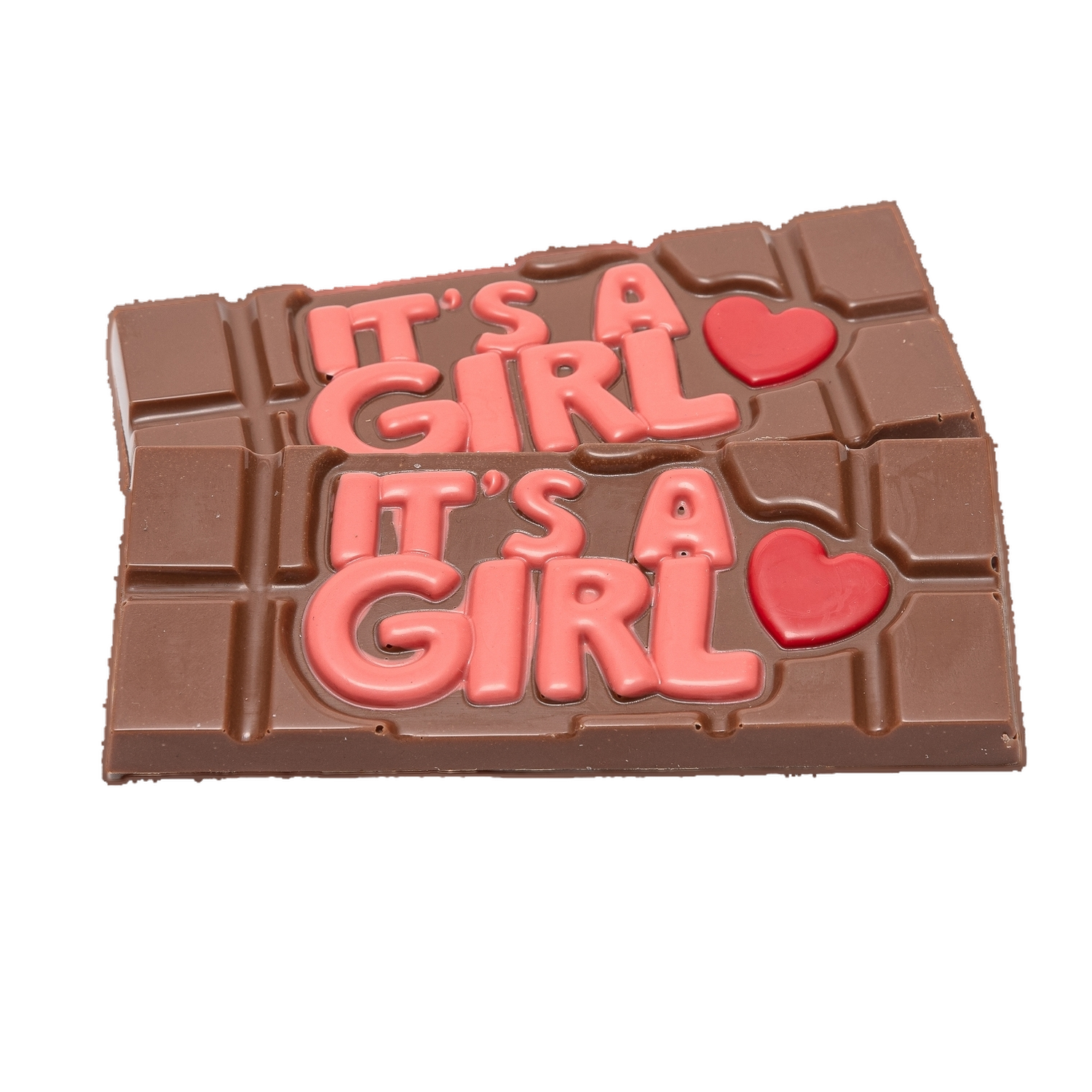 Milk chocolate messaging bar 45g “IT'S A GIRL”