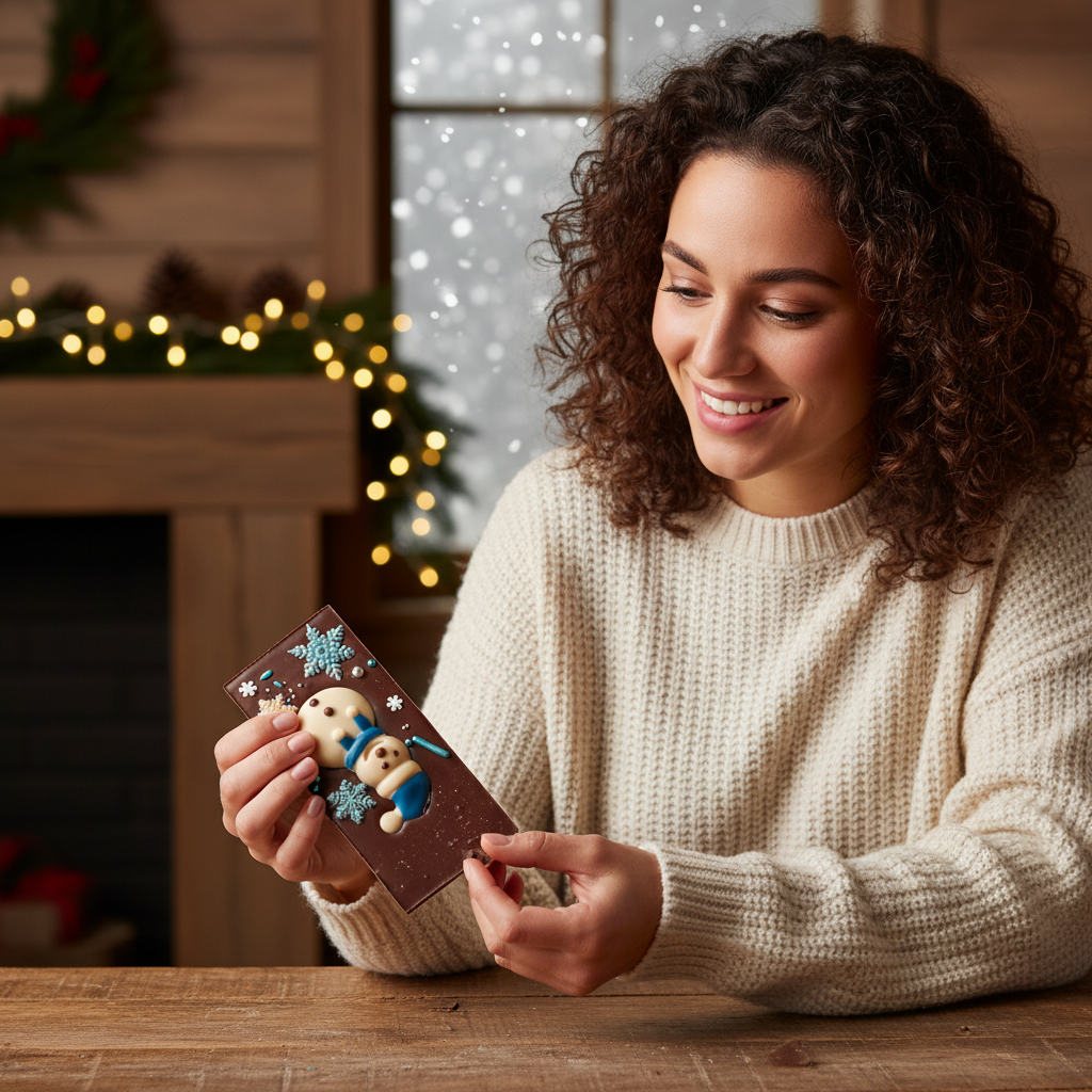 Milk chocolate winter bar 120g