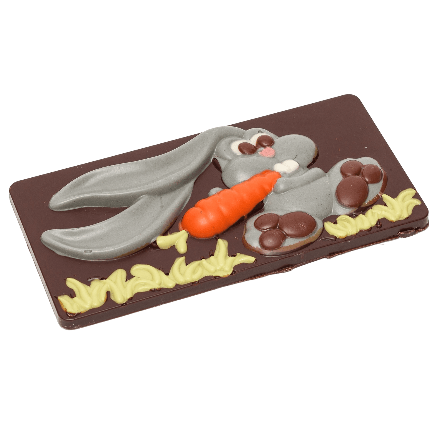 Dark chocolate Easter bunny bar 100g