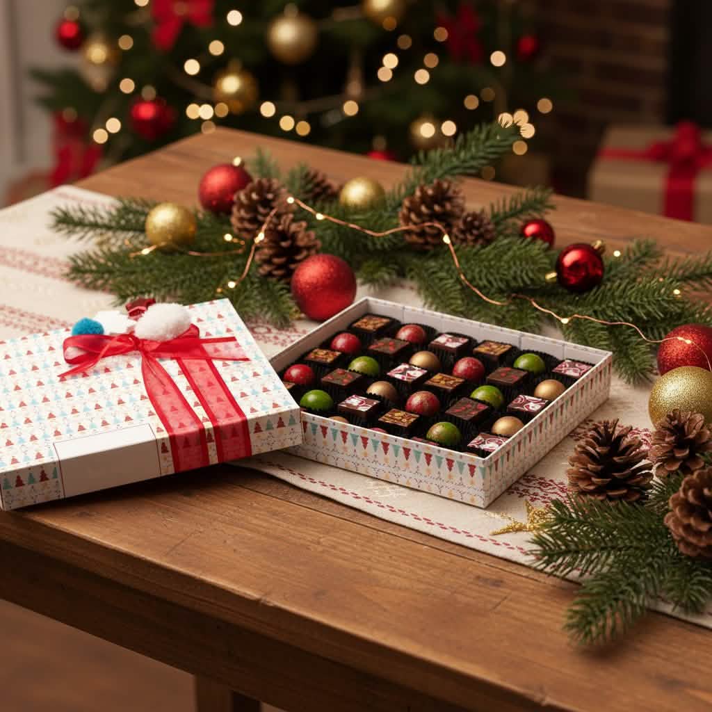 Christmas box my bear friend 40 pralines 570g