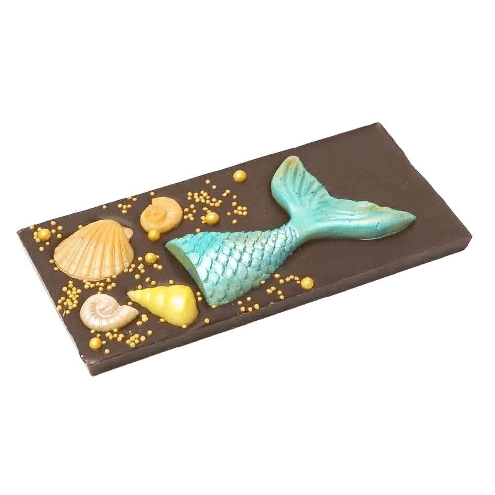 Dark chocolate mermaid bar 140g