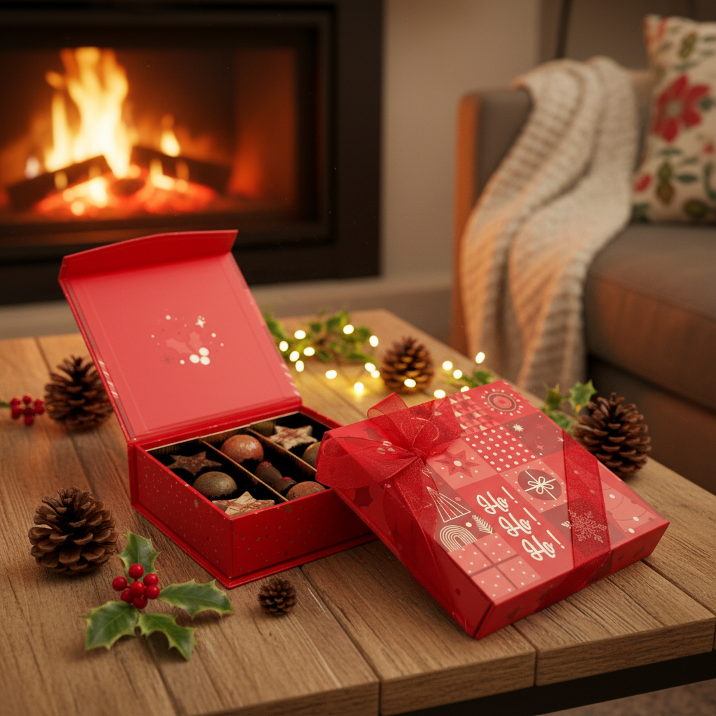 Christmas 9 pralines box ho-ho-ho 135g