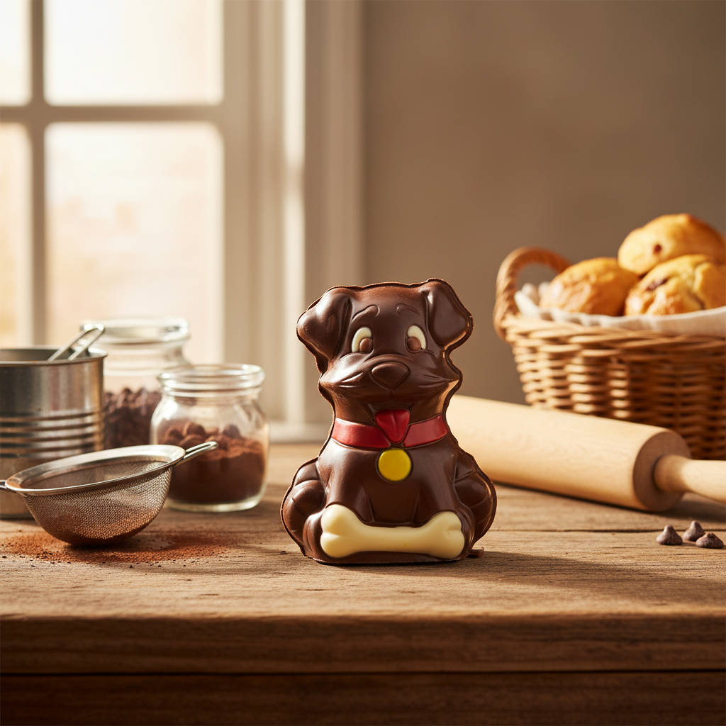 Dark chocolate dog 75g