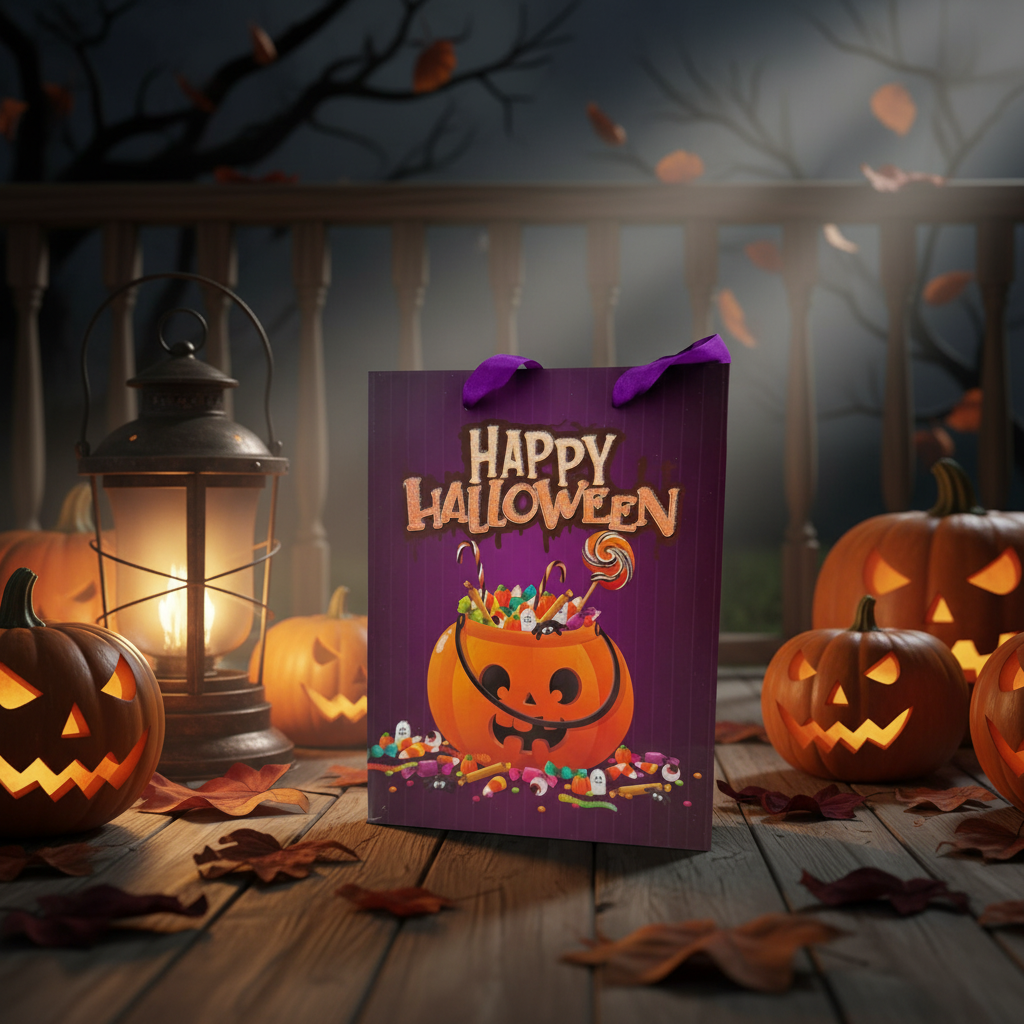 Halloween shopping bag