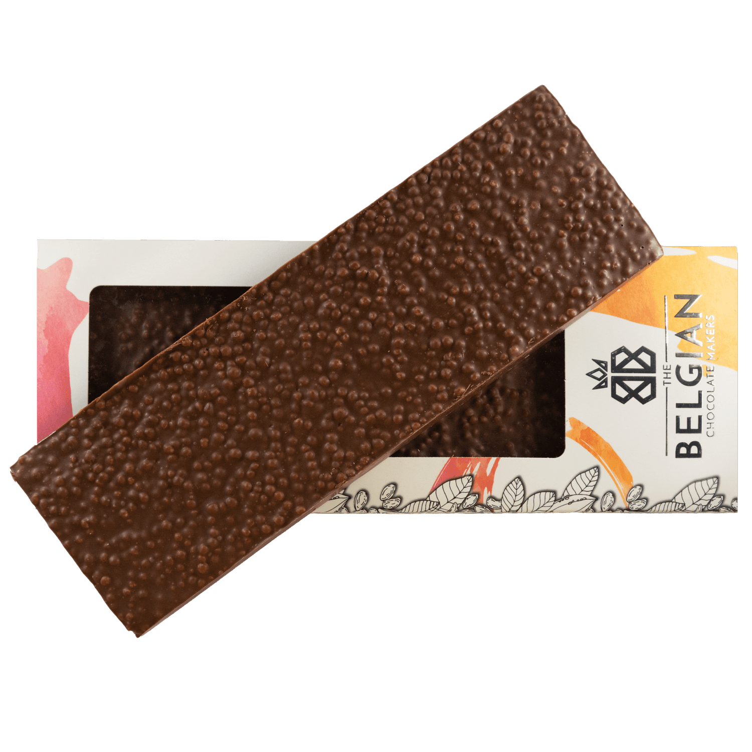 Fantasy milk chocolate bar 375 grs with crispy rice