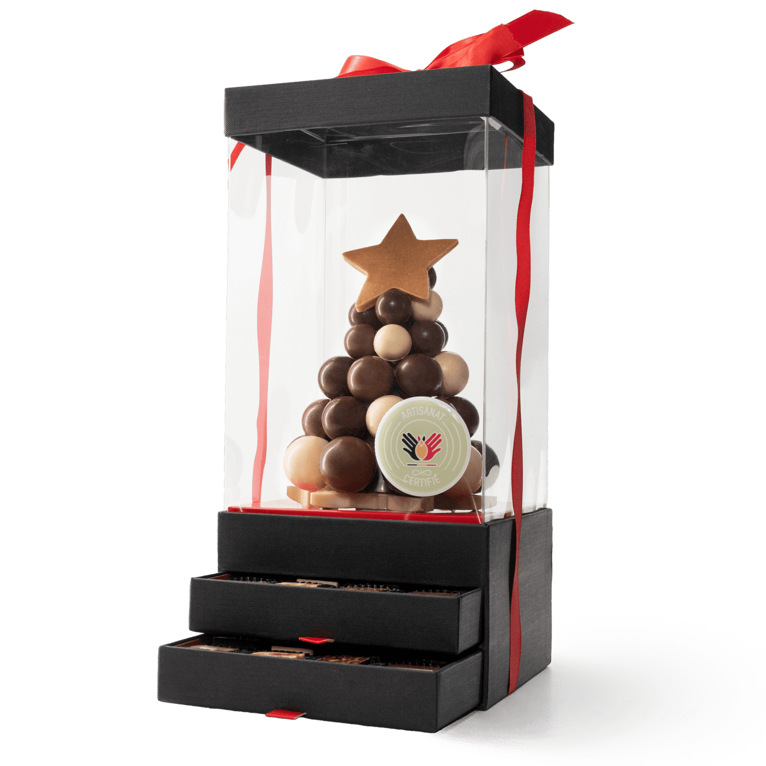 Skyline Christmas tree with pralines 700g