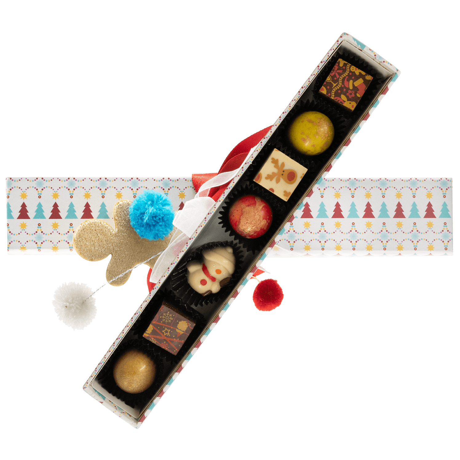 Christmas box my bear friend 7 pralines 105g