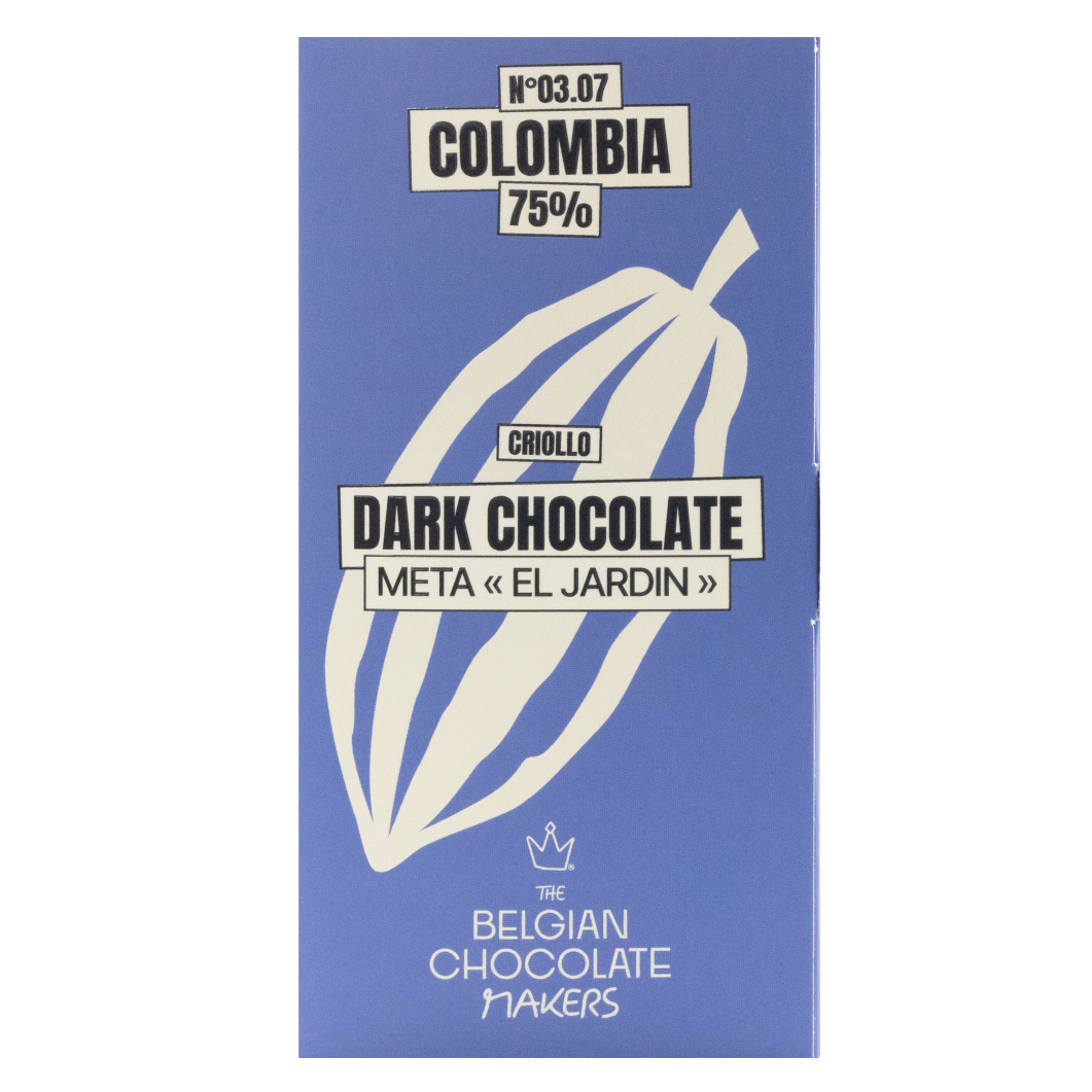 Barre de chocolat Colombia Meta El Jardin 75%