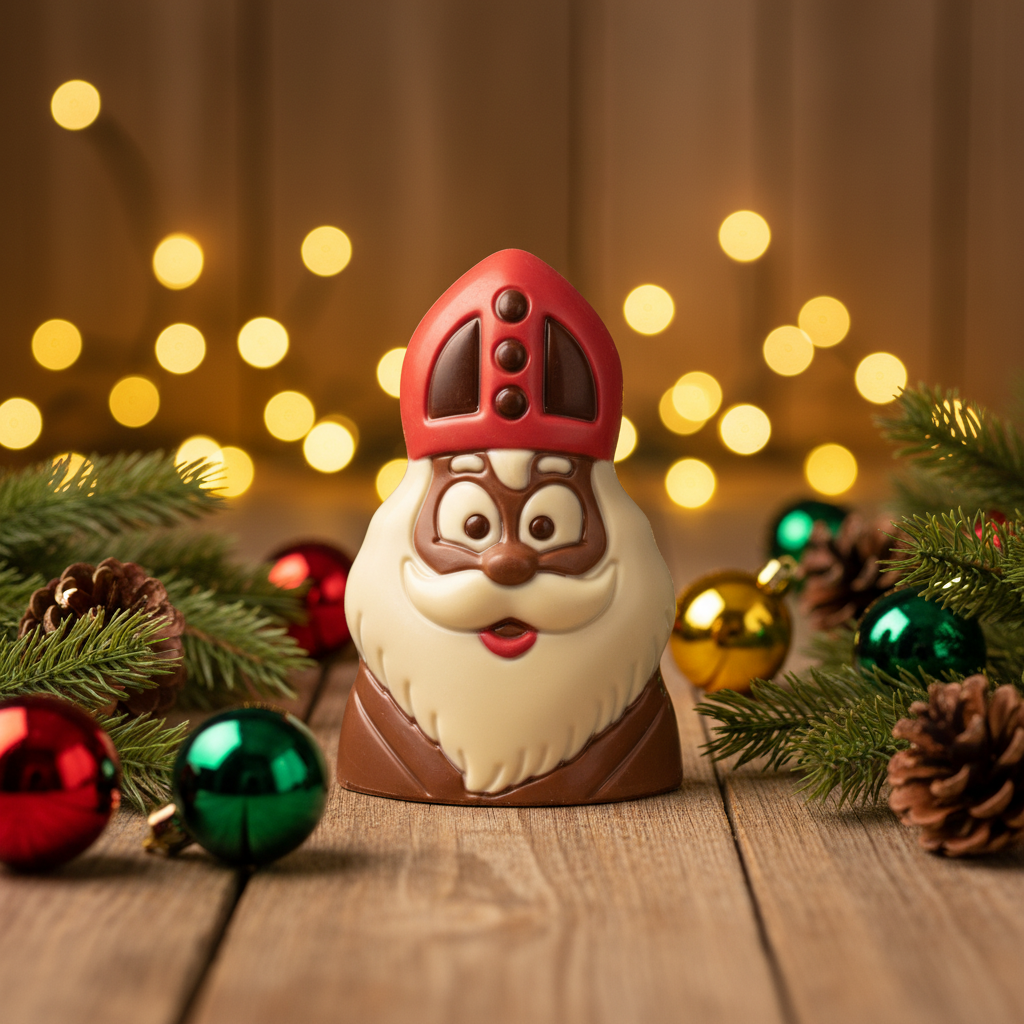Milk chocolate Saint Nicholas bust 50g