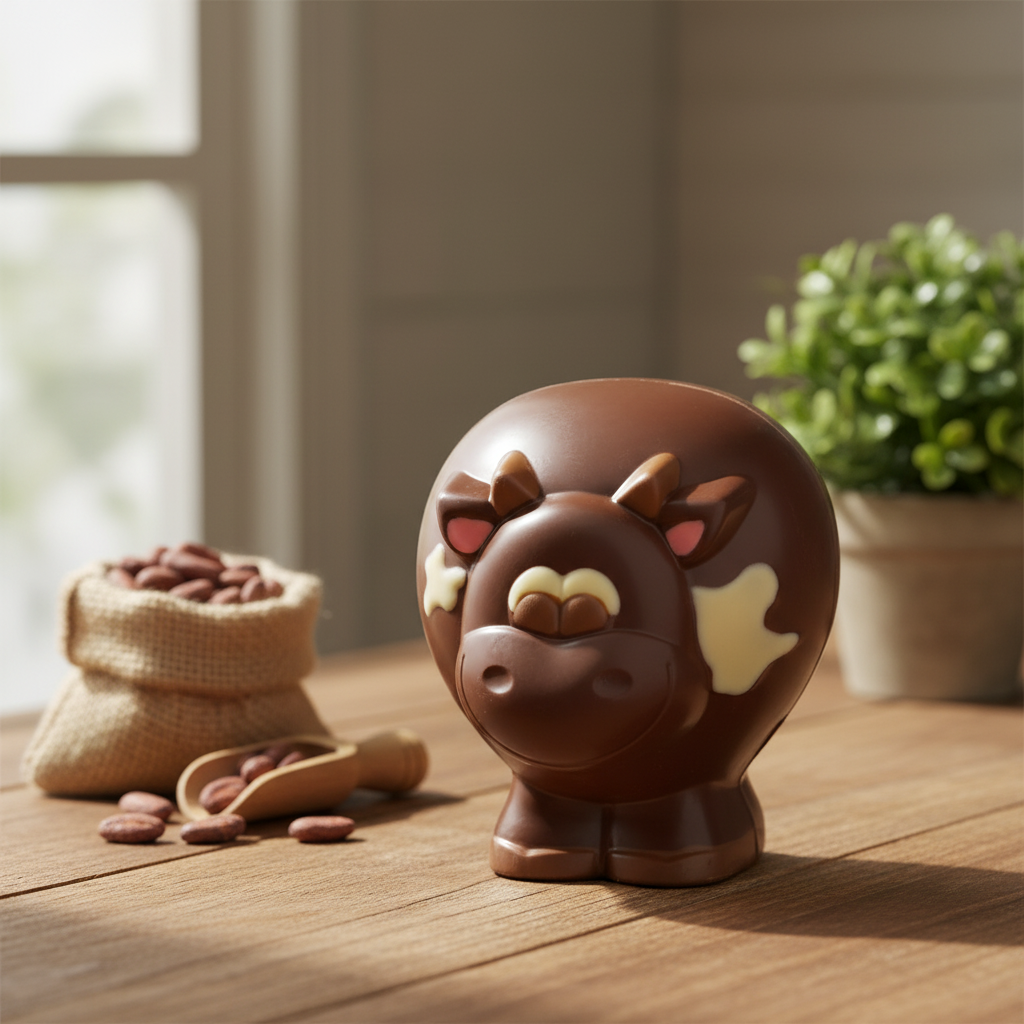 Dark chocolate cow 130g