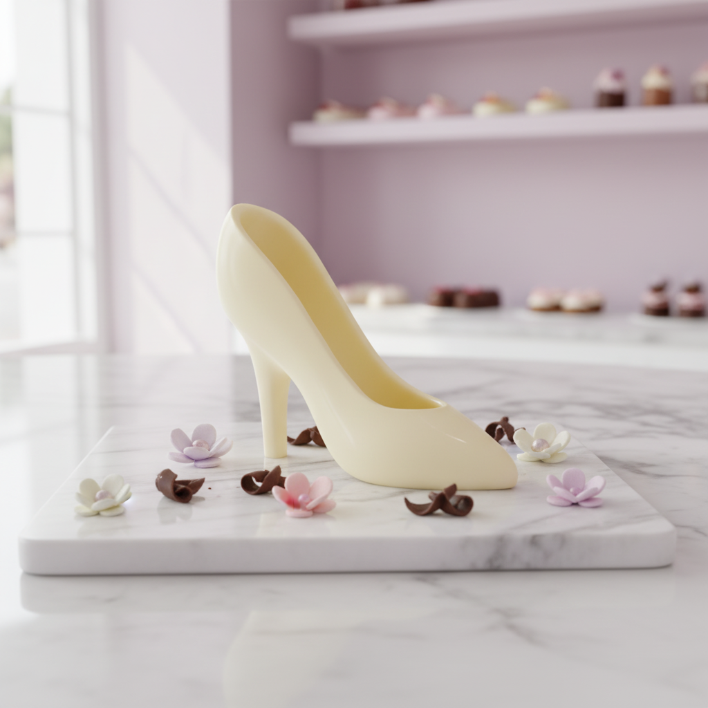 Witte chocolade hoge hak 65g