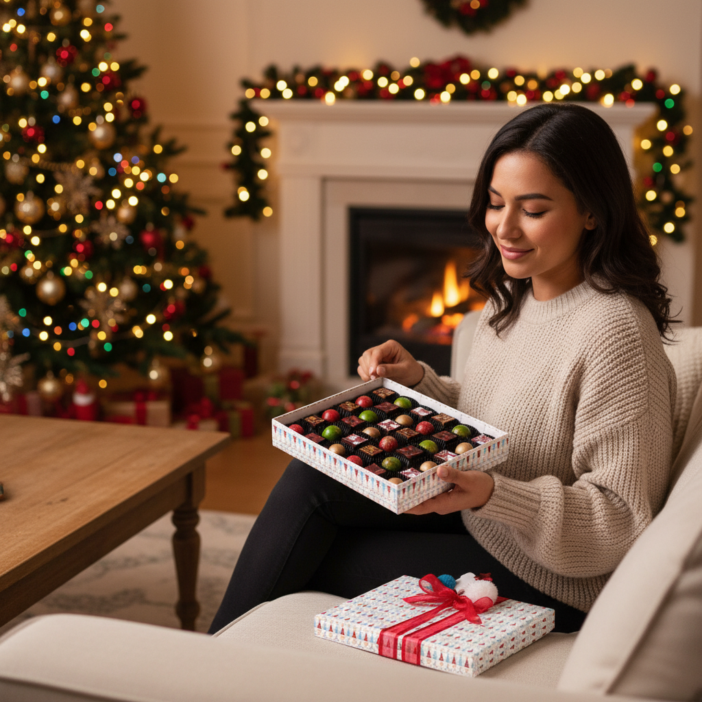 Christmas box my bear friend 40 pralines 570g