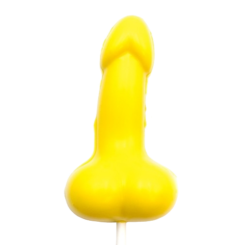 White chocolate playful yellow treat 30g