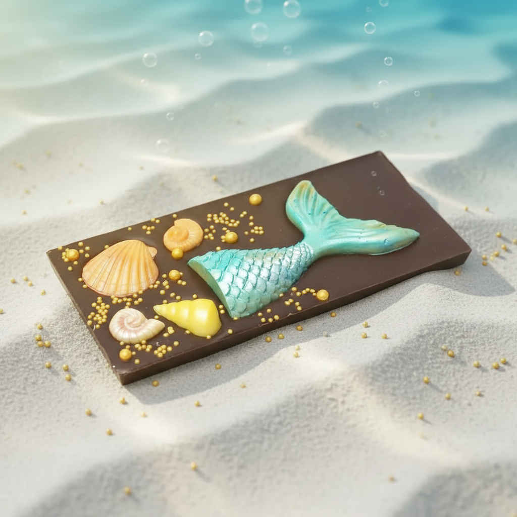 Milk chocolate mermaid bar 140g