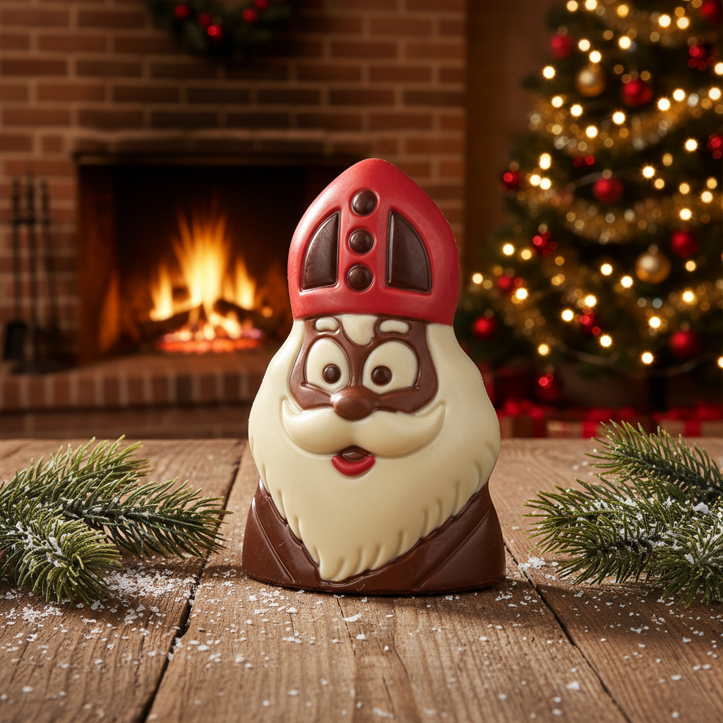 Milk chocolate Saint Nicholas bust 50g
