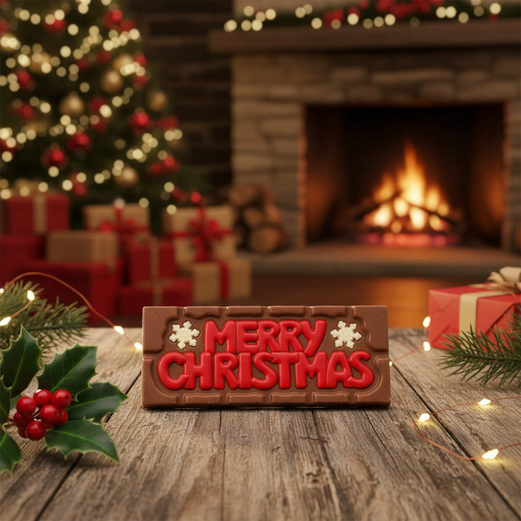 Milk chocolate messaging bar 45g