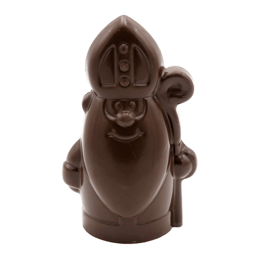 Dark chocolate Saint Nicholas with sceptre 150g