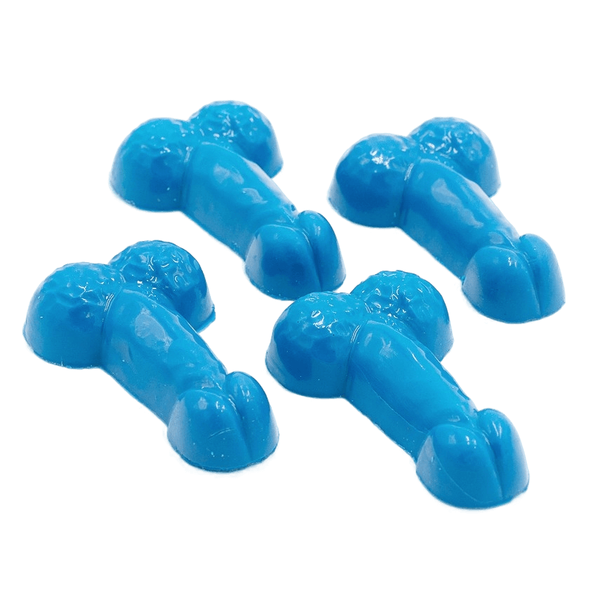 Bombón de chocolate blanco 190g (azul)