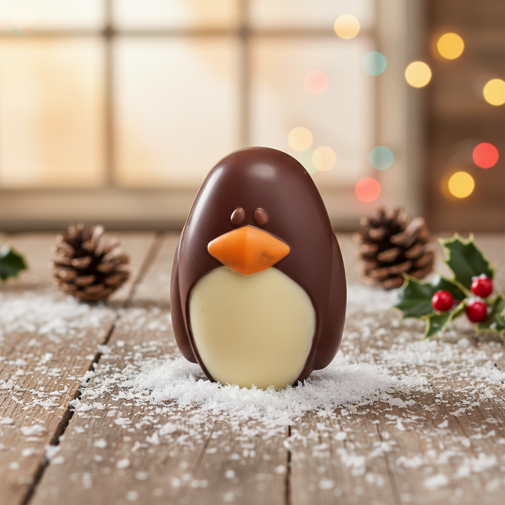 Dark chocolate penguin 370g