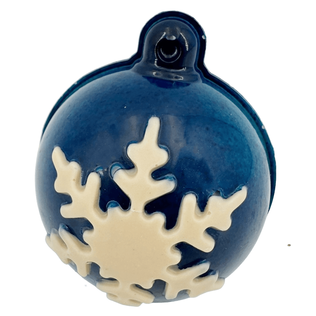 White chocolate festive Christmas bowl 60g