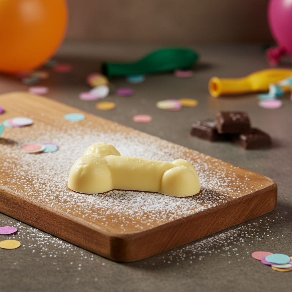 White chocolate naughty caramel treat 190g