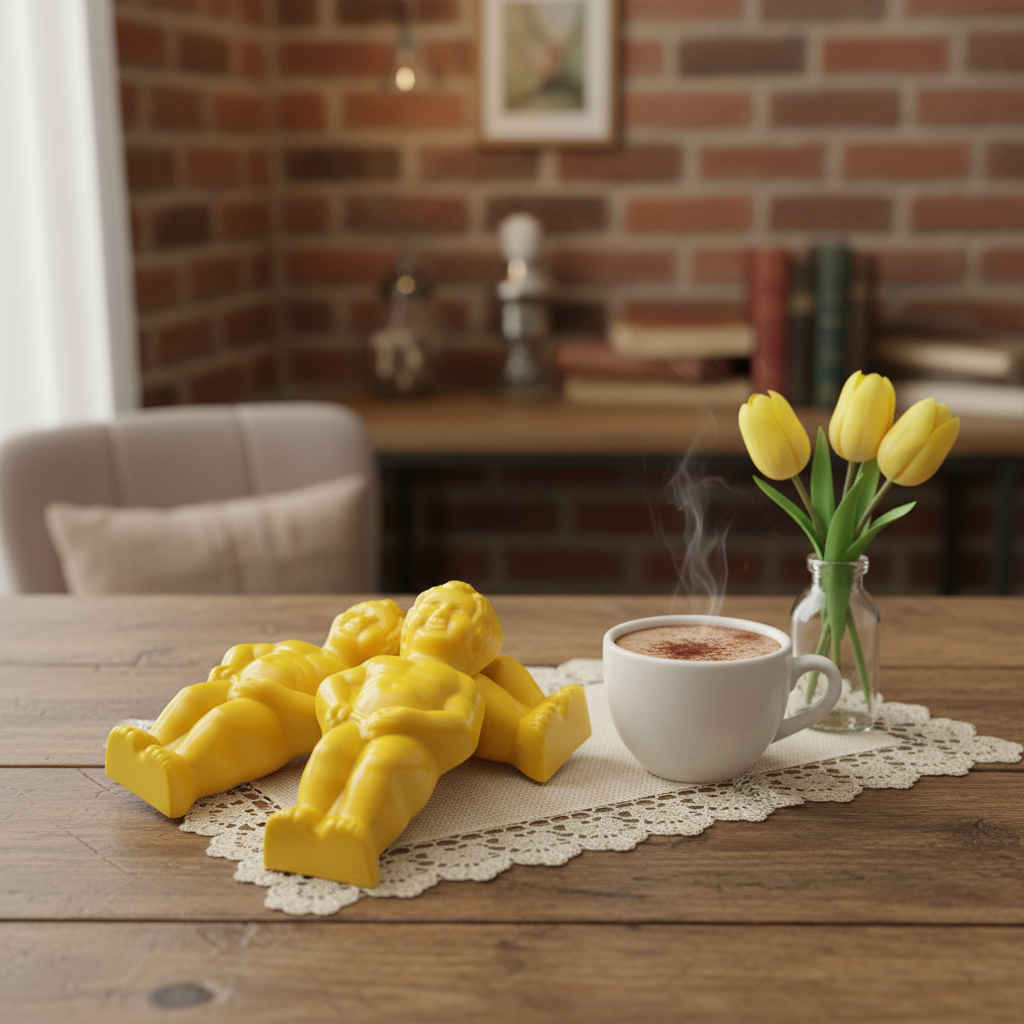 Manneken Pis petit jaune 2x20Grs