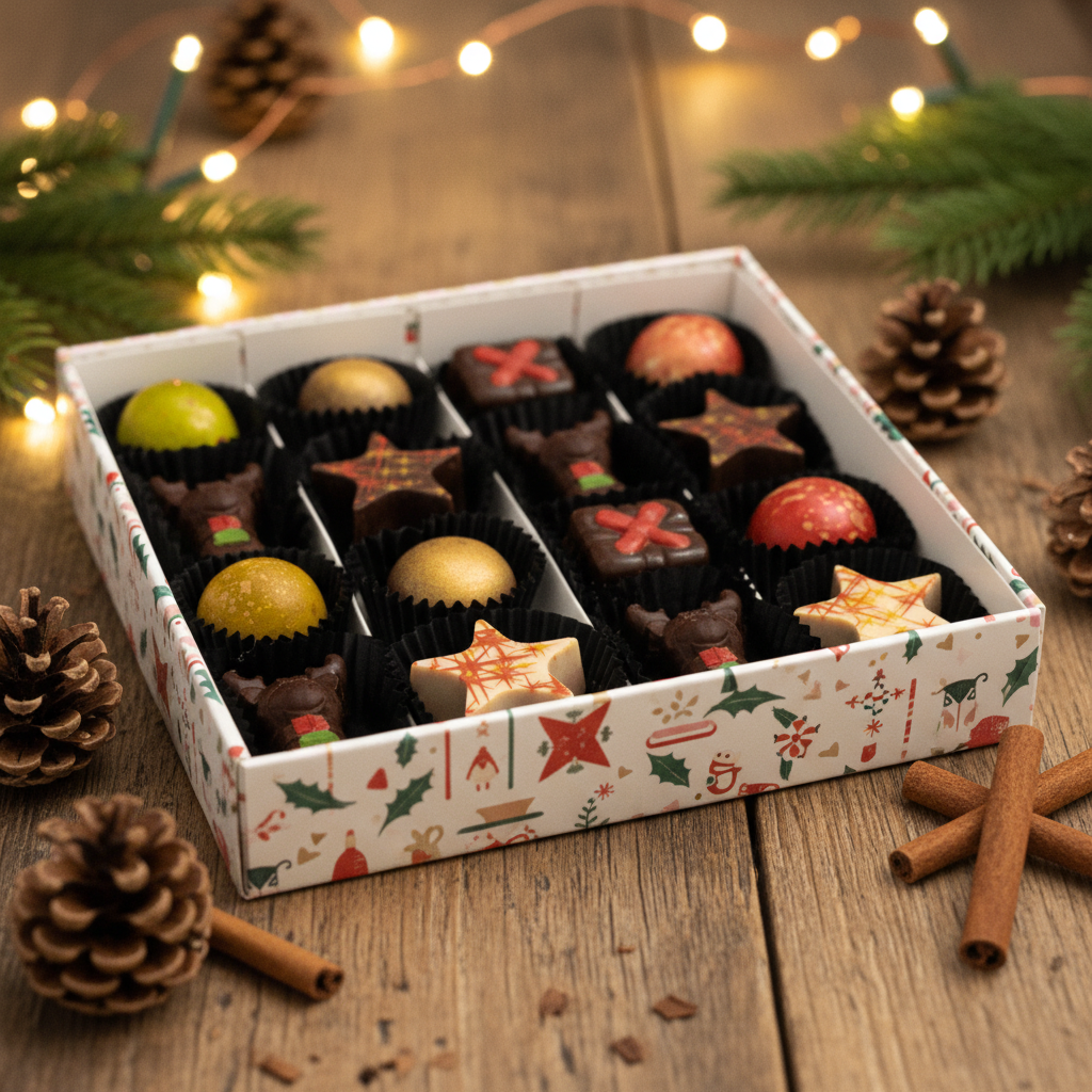 Christmas winter wonderland 16 pralines 240g