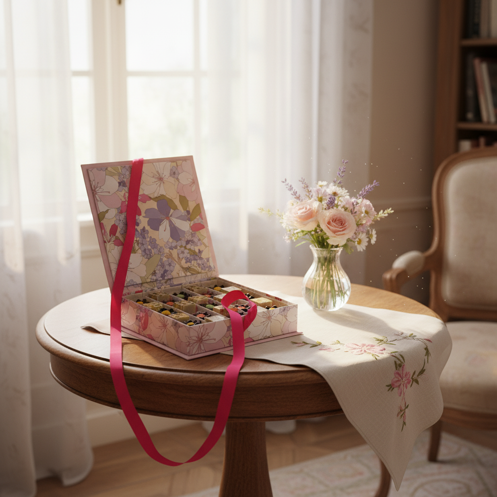 Spring pralines boxes 300 Grs