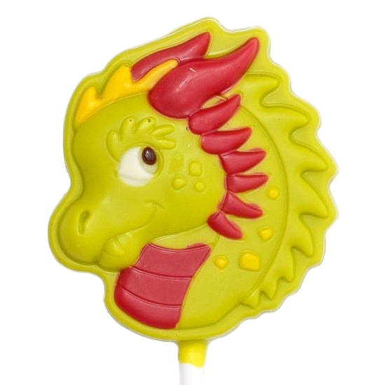 White chocolate dragon lollipop 20g