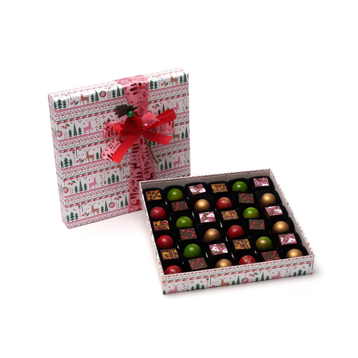 Kerst winter wonderland 40 pralines 590 Grs