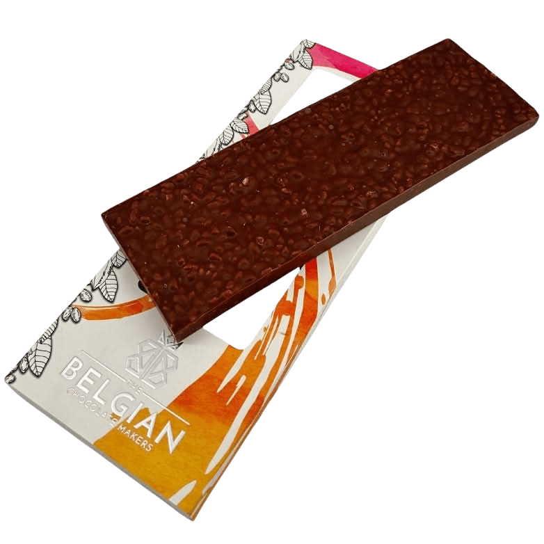 Fantasy milk chocolate bar 375 grs with crispy rice