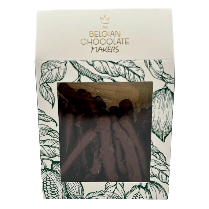 Candied lemon peels dipped in chocolate