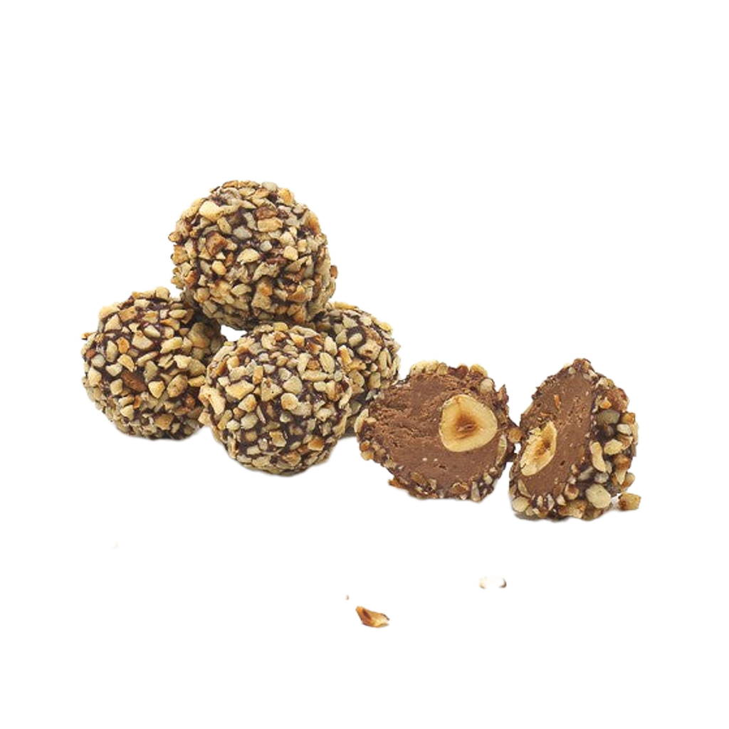 Chocolate clusters hazelnuts