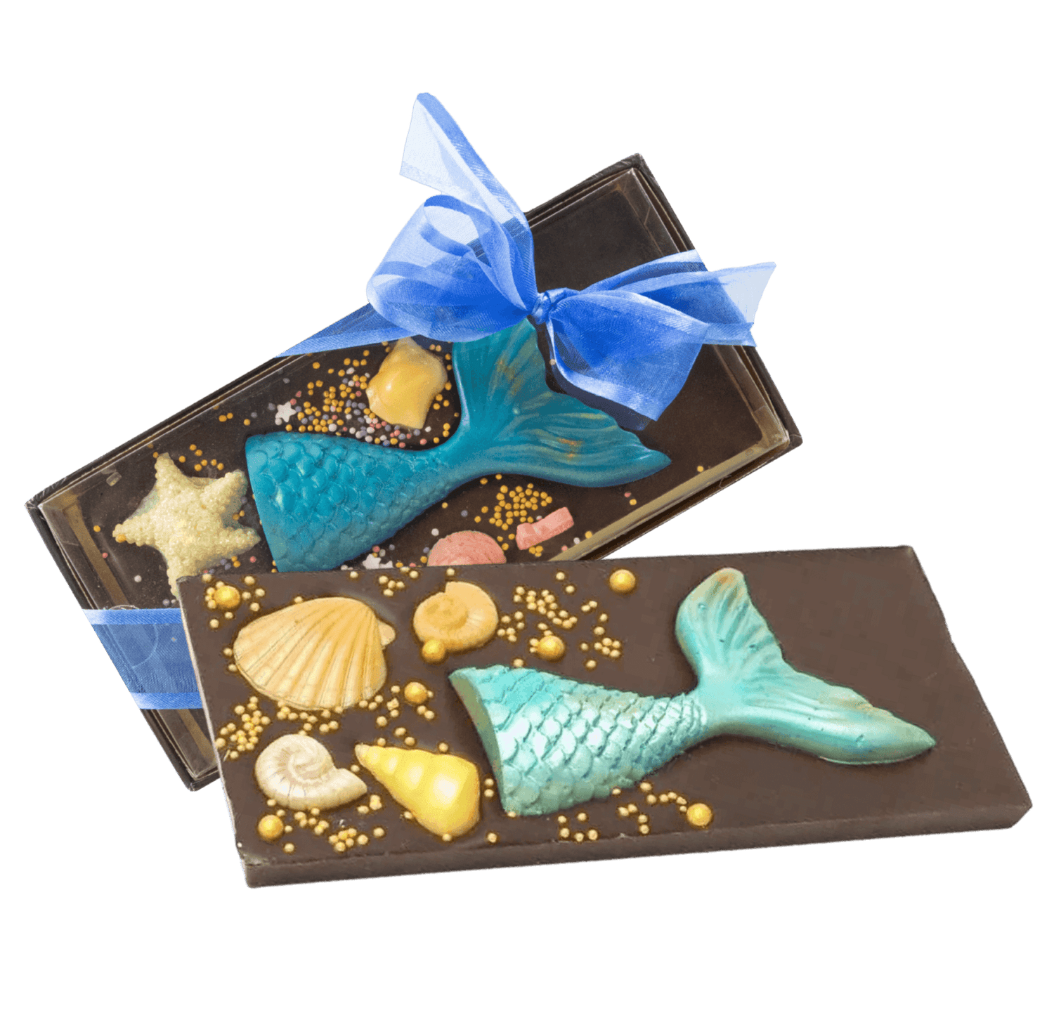 Dark chocolate mermaid bar 140g