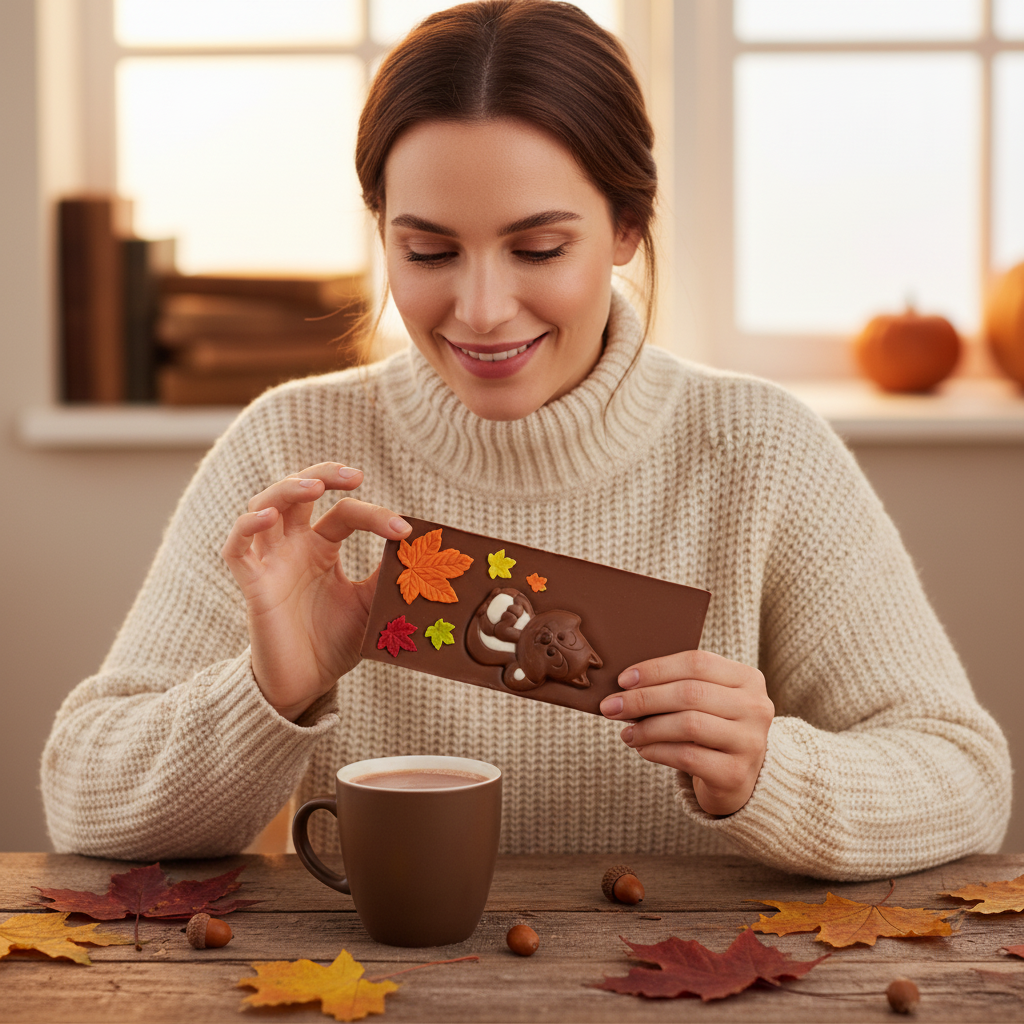 Milk chocolate squirrel bar 125g