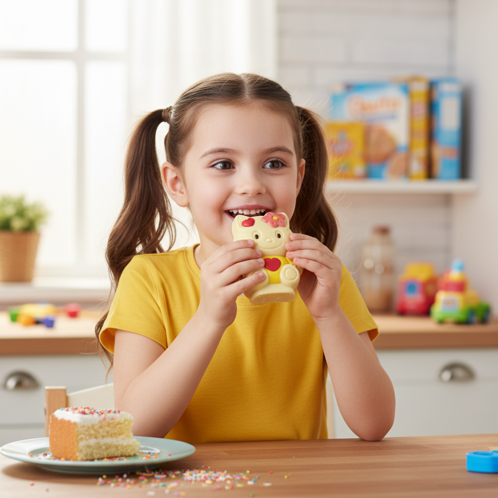 White chocolate Kitty 140g