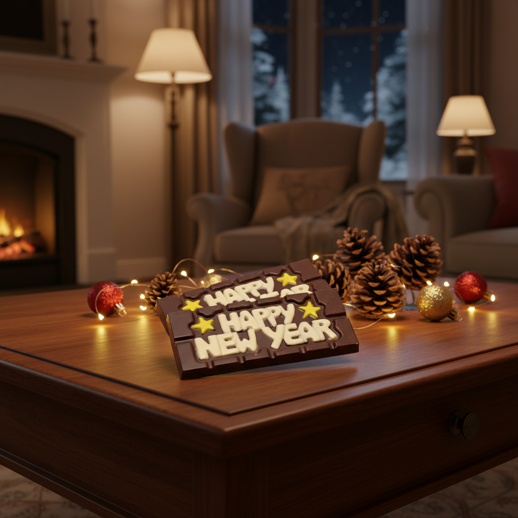 Dark chocolate messaging bar 45g