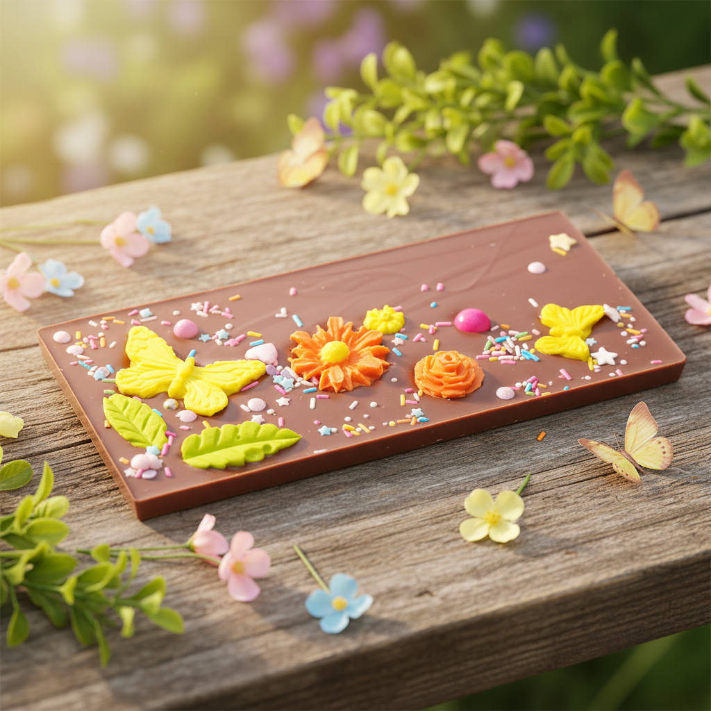 Milk chocolate spring bar 110g