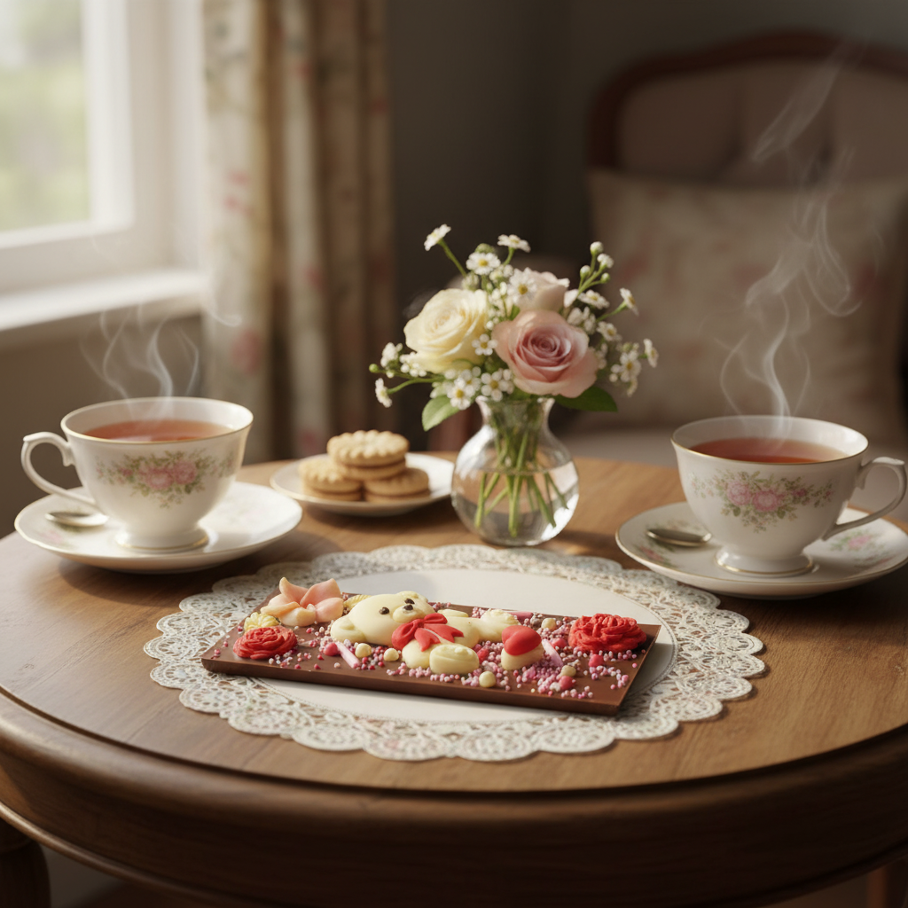 Milk chocolate love bear bar 120g