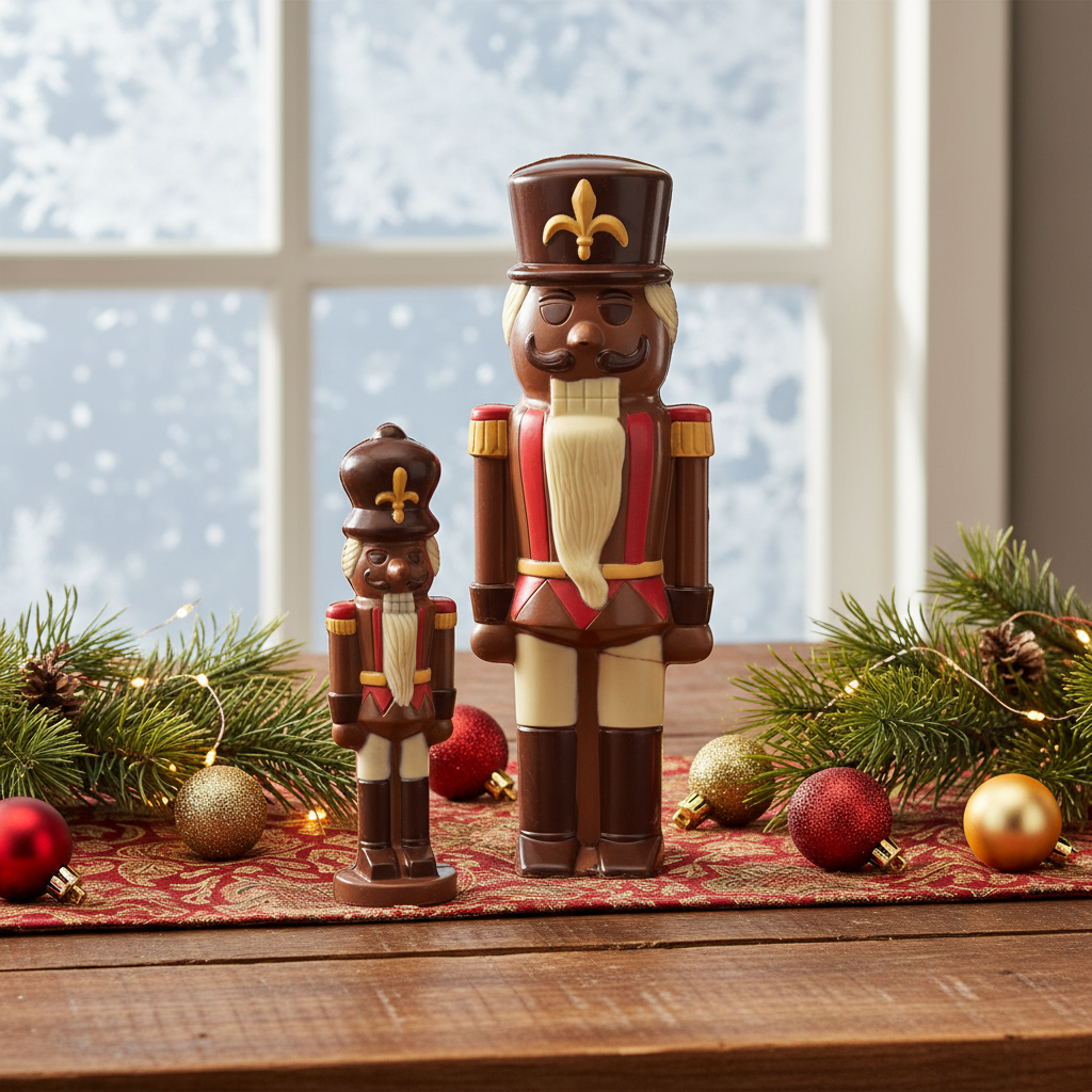 Milk chocolate Christmas nutcracker soldiers 1230g