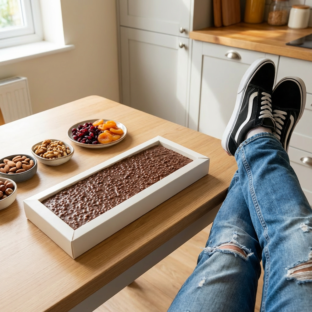 Fantasy milk chocolate bar 375 grs with crispy rice