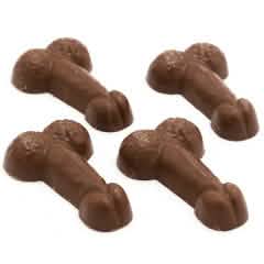 Milk chocolate dick with caramel filling - The Belgian Chocolate Makers