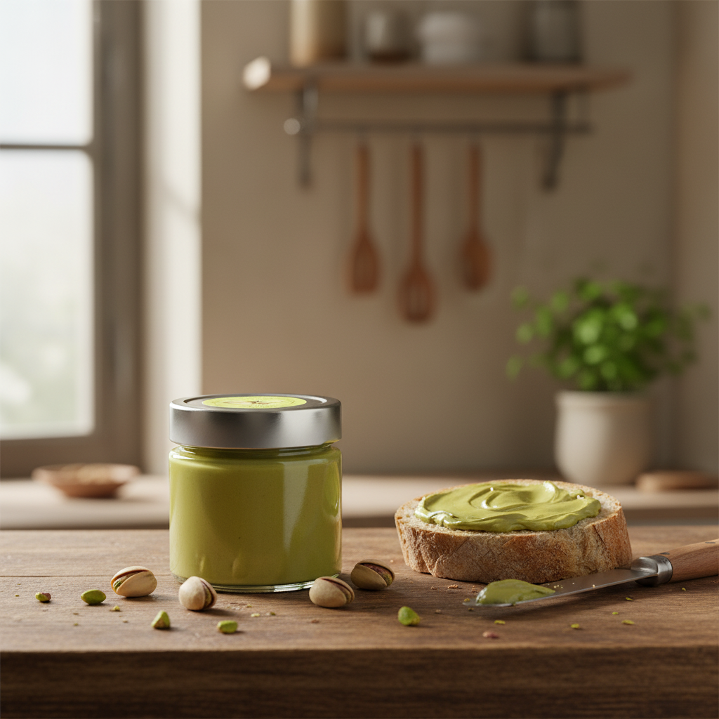 Pâte à tartiner aux pistaches 250g avec 45% de pistaches fraîches Bronte DOP