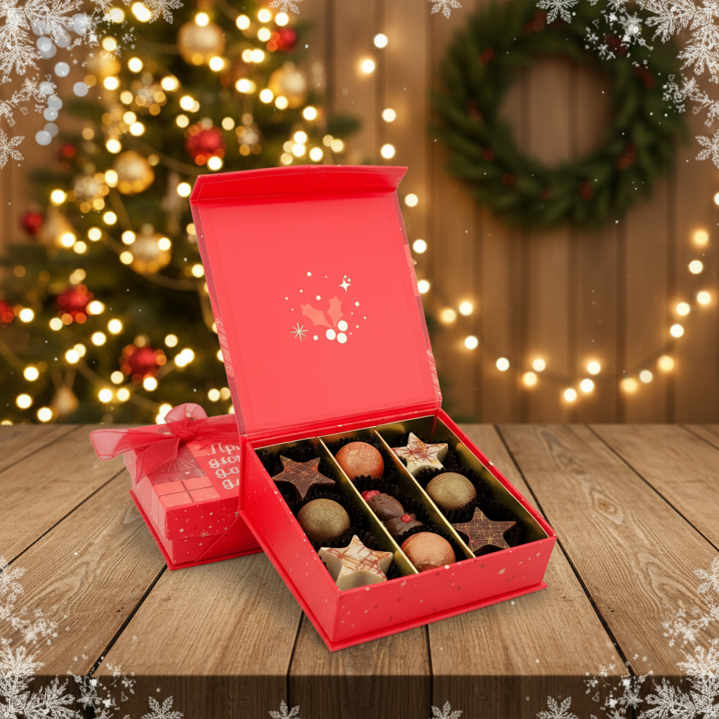 Christmas 9 pralines box ho-ho-ho 135g