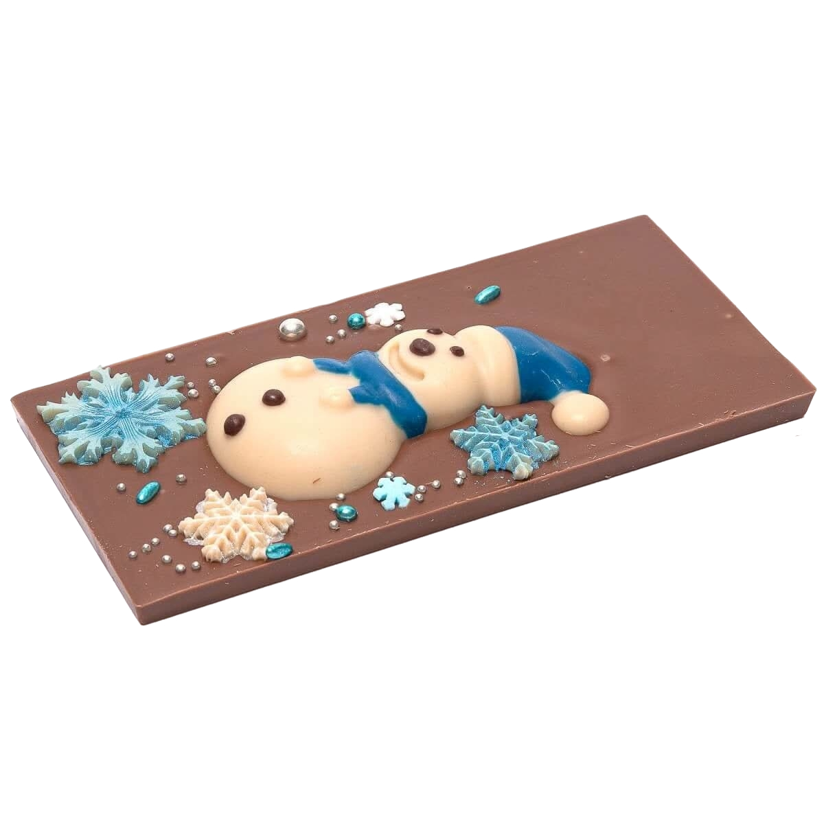 Milk chocolate bar winter 120g