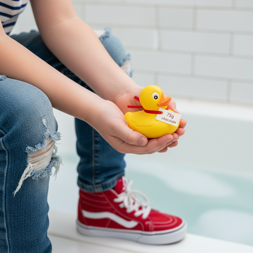 Canard (chocolat blanc) 75 Grs