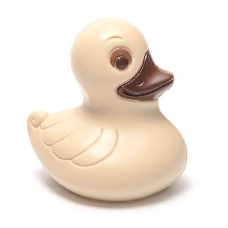 Duck L (white) 300 Grs - The Belgian Chocolate Makers
